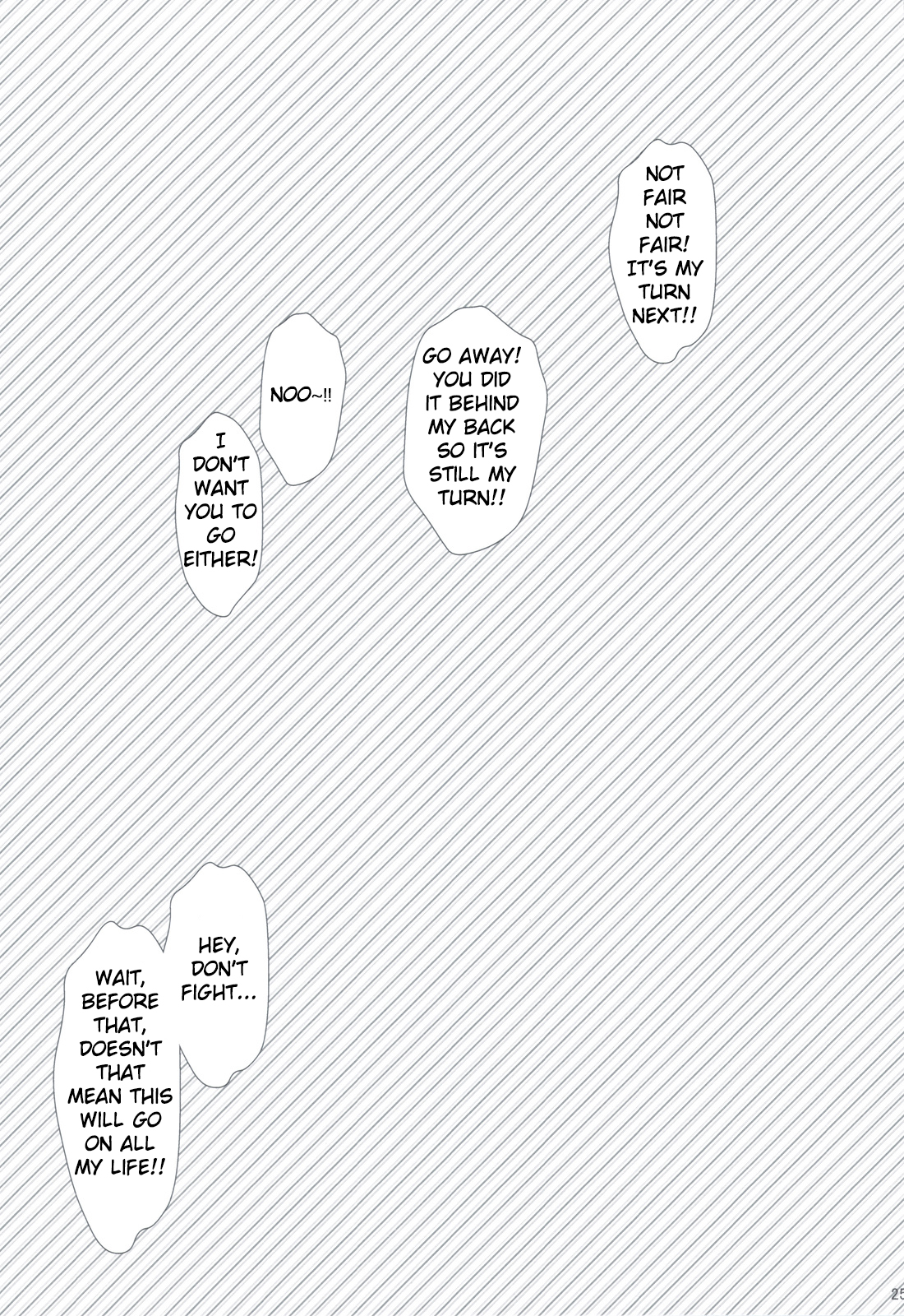 (C83) [Alpha to Yukaina Nakamatachi (Alpha)] Itoko de Futago no Ane Takanashi Sui [English] {Yuzuru Katsuragi} page 24 full