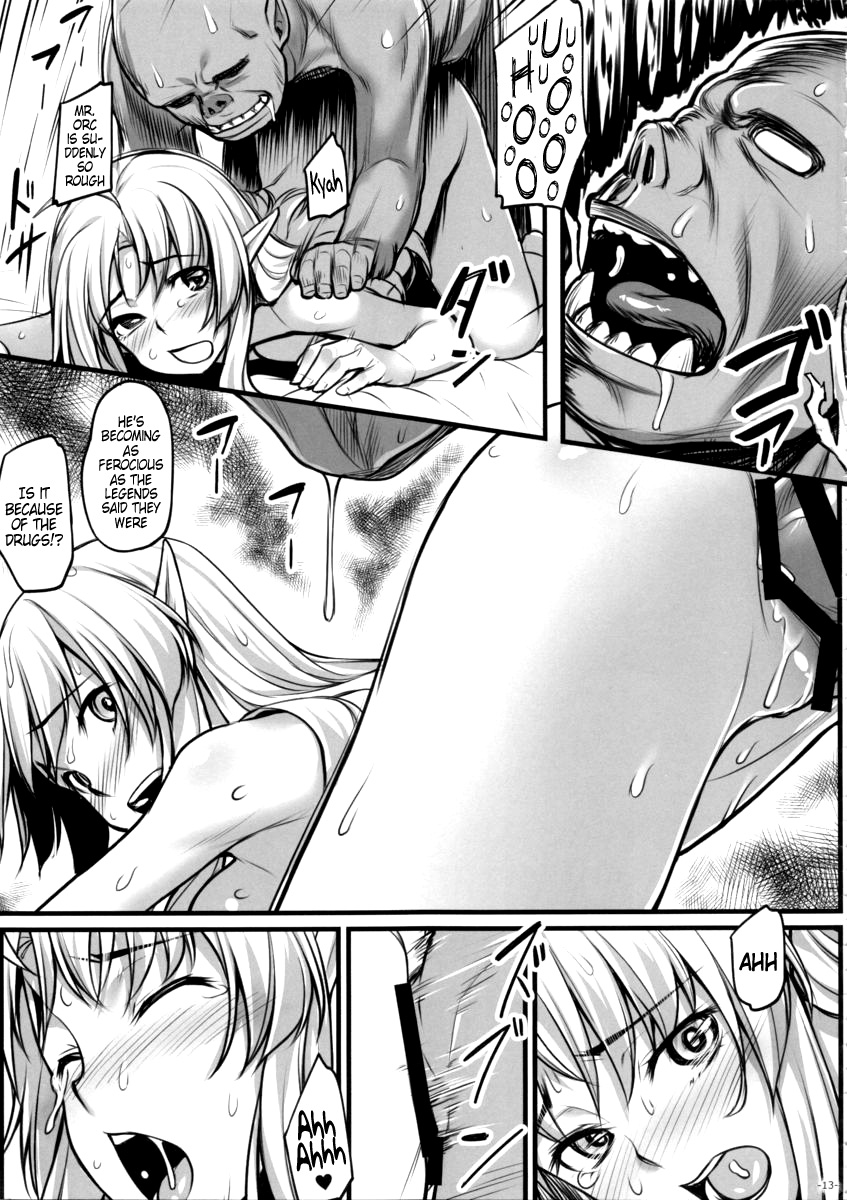 (C88) [Area14 (Kasei)] Watashi no Orc-san | My Mr. Orc [English] {Hennojin} page 14 full