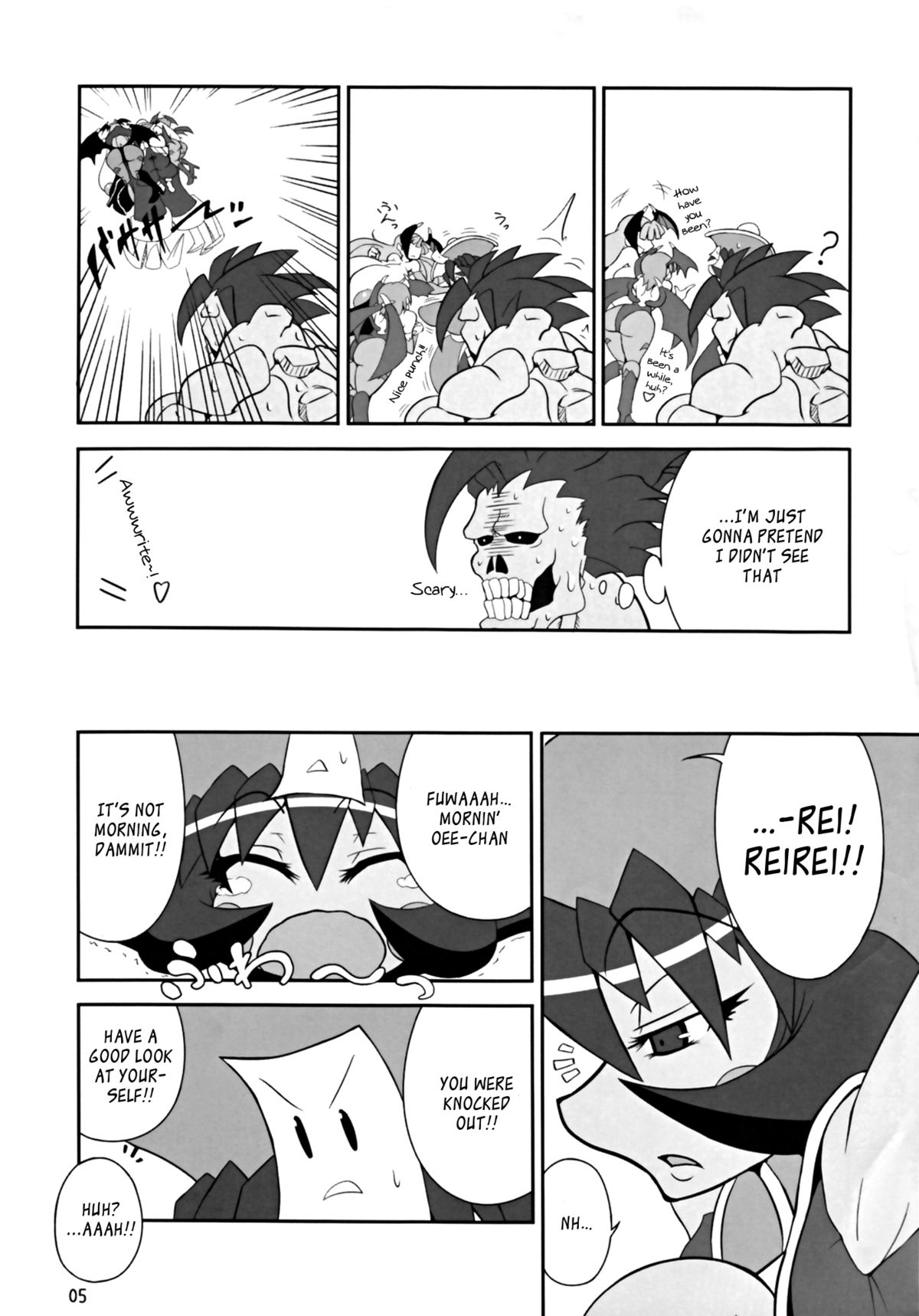 (C80) [Ratio1 (Ponhosikotu)] Vampires! (Darkstalkers) [English] [_ragdoll] page 5 full