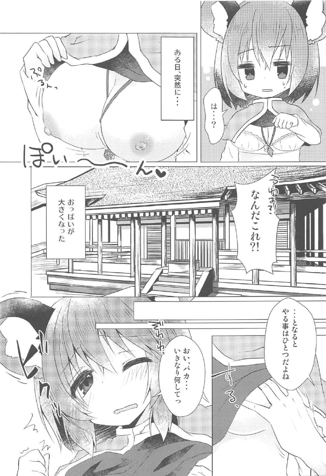 (C92) [Poco Natsu (Amanatsu Aki, poco)] Ookiku Nacchatta! (Touhou Project) page 4 full