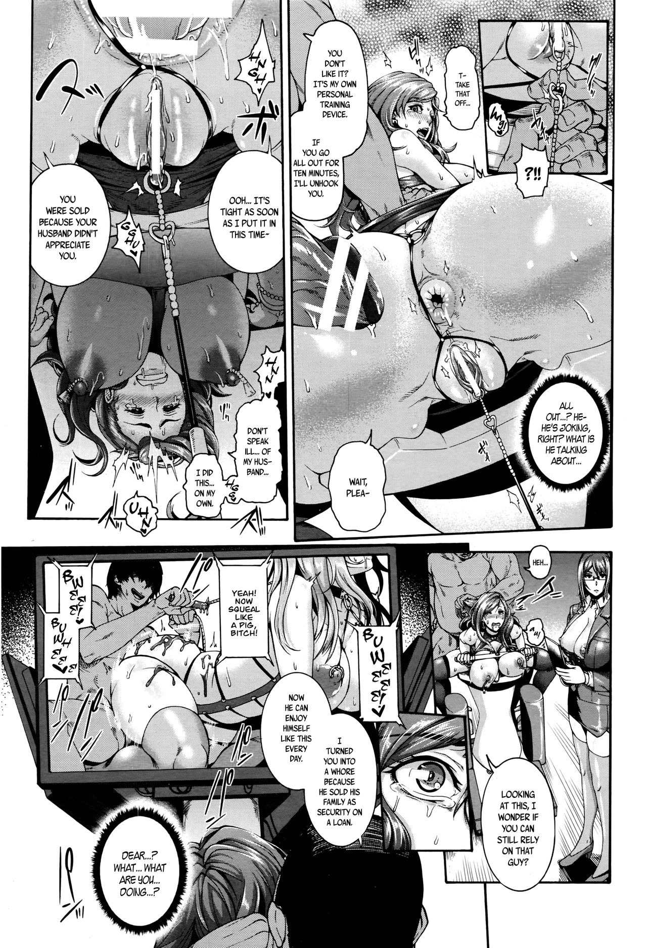 [Karasu] Miurizuma | The Wife Who Sold Herself (ANGEL Club 2016-06) [English] [B.R.R.+ B.E.C. Scans] page 18 full