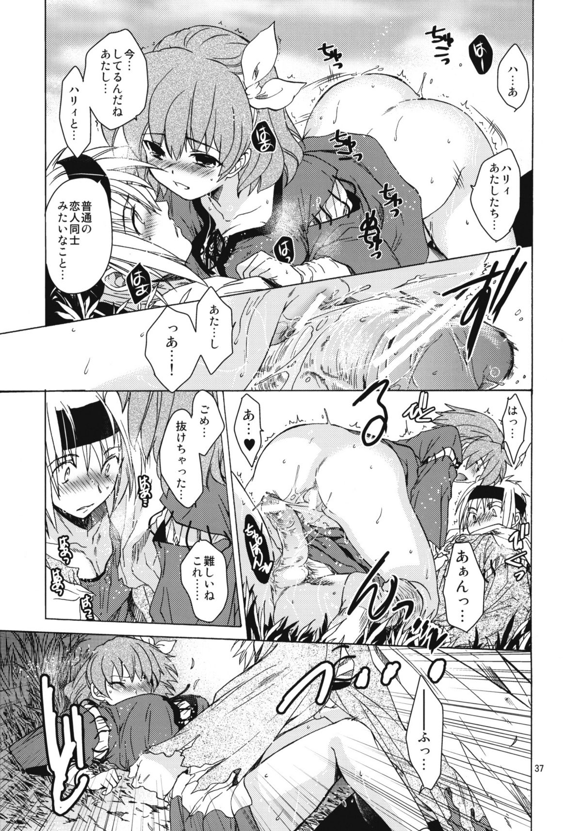 (COMITIA100) [Toko-ya (HEIZO, Kitoen)] Saint Foire Festival 8 Mabel + Paper (Original) page 36 full