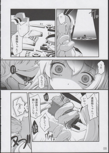 (C84) [G-Power! (SASAYUKi)] Shimakaze ga Rokaku Saremashita! (Kantai Collection) - page 8
