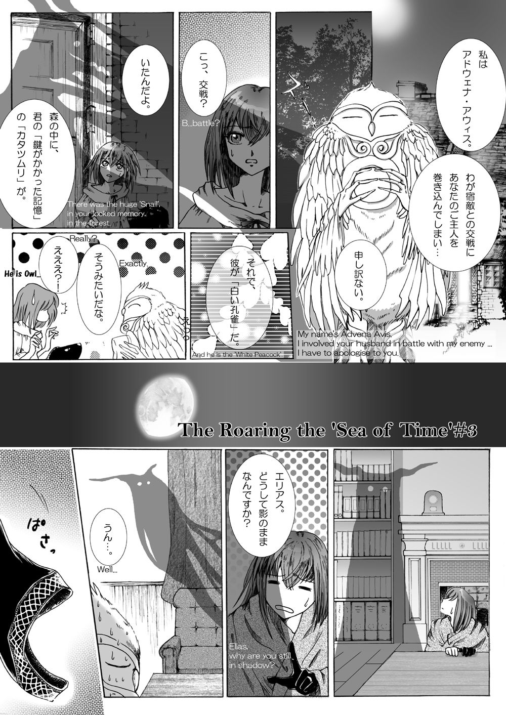 [momo] The Roaring of the 'Sea of Time' (Mahoutsukai no Yome) [English, Japanese] page 17 full