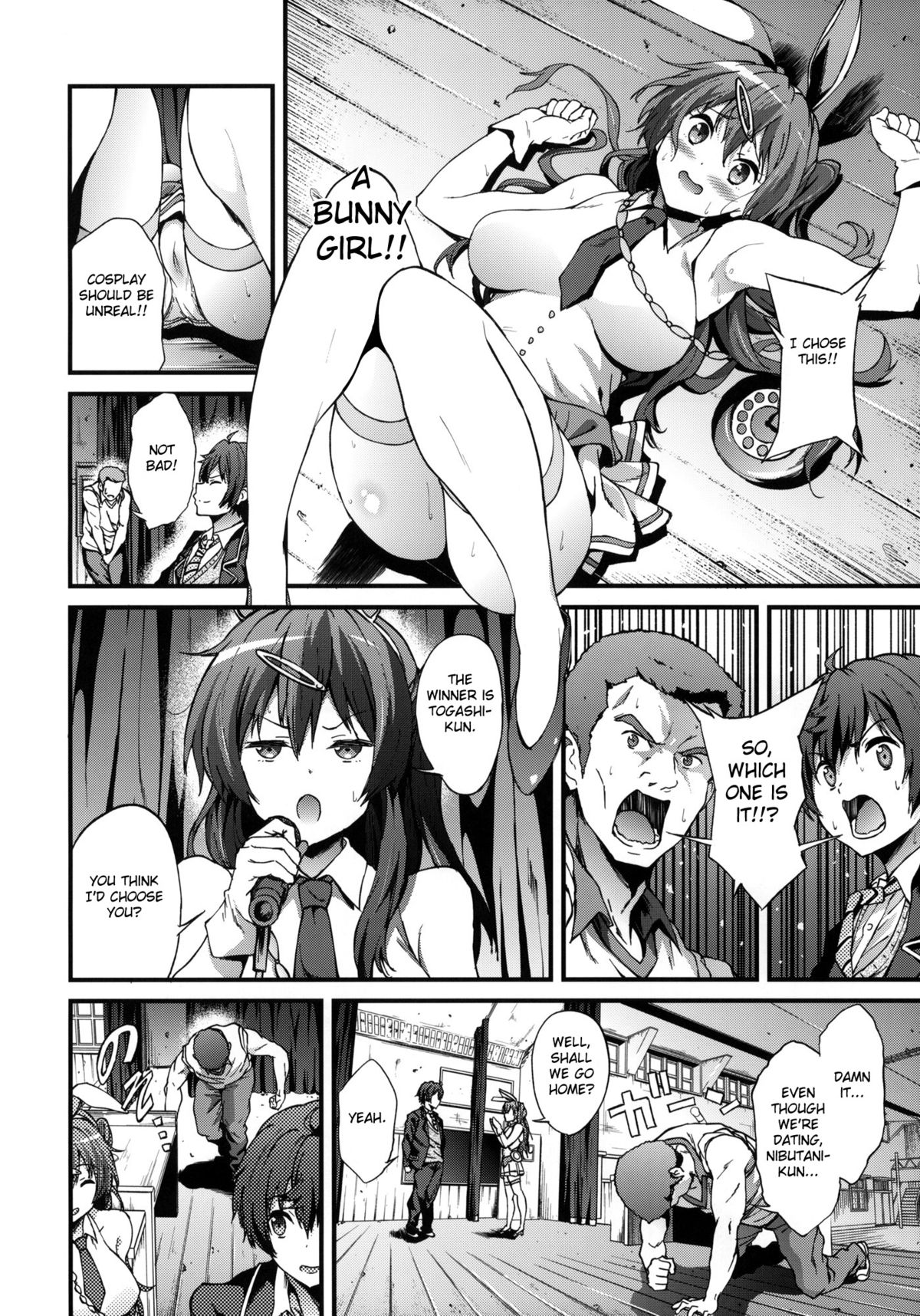 (COMIC1☆8) [EXTENDED PART (YOSHIKI)] Soku Habo Summer de Dekamaraon! REN | Instant Summer of Big Dicks 2! LOVE (Chuunibyou demo Koi ga Shitai!) [English] {doujin-moe.us} page 13 full