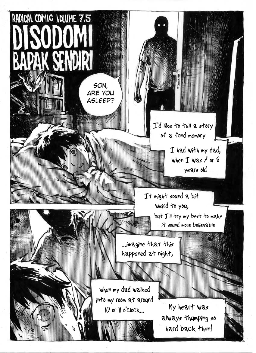 [Kharisma Jati] Disodomi Bapak Sendiri | Sodomized By My Own Dad [English] page 1 full