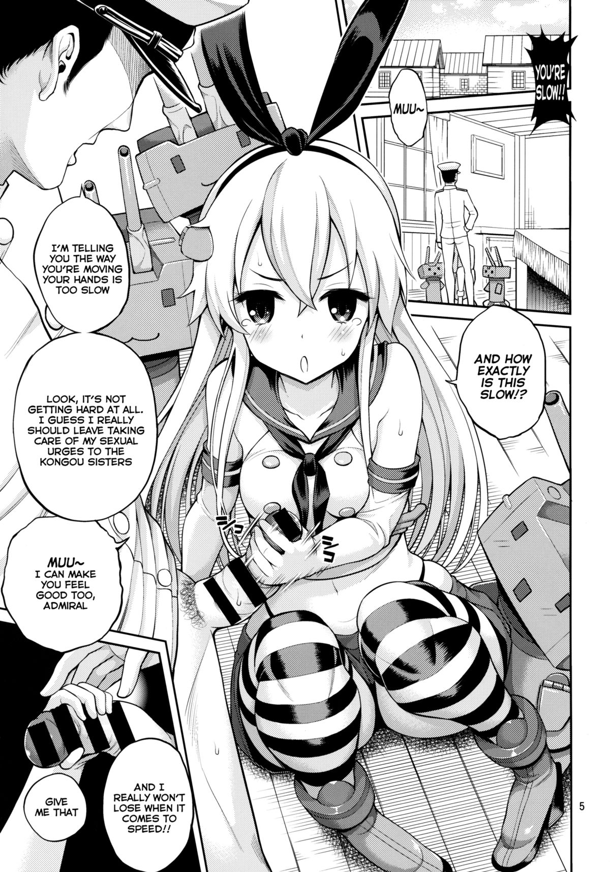 (C85) [Popochichi (Yahiro Pochi)] Shimakaze-chan Kai (Kantai Collection -KanColle-) [English] [Facedesk] page 5 full