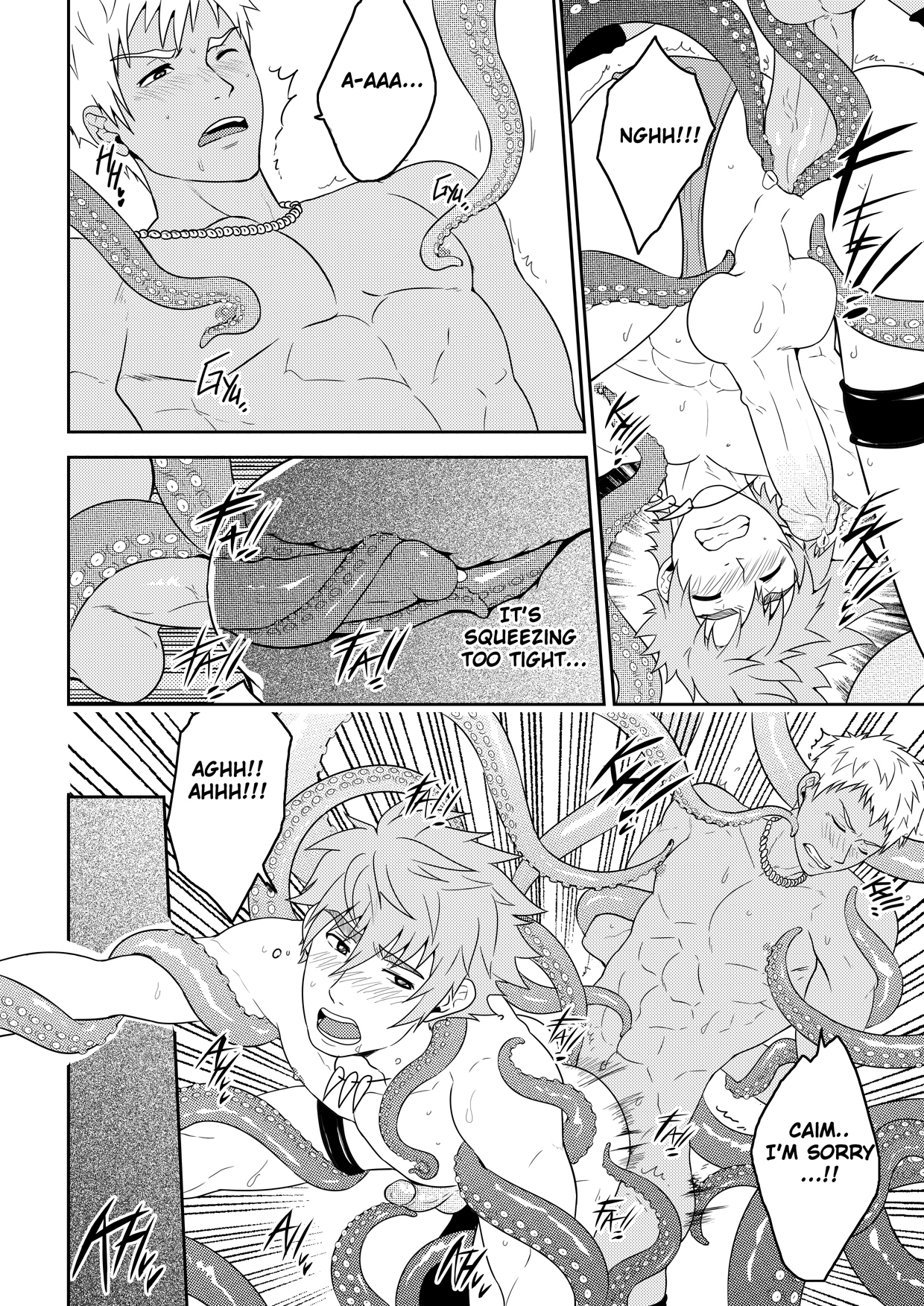 [Black Monkey] Overgrip (Uncensored) [ENG] page 42 full