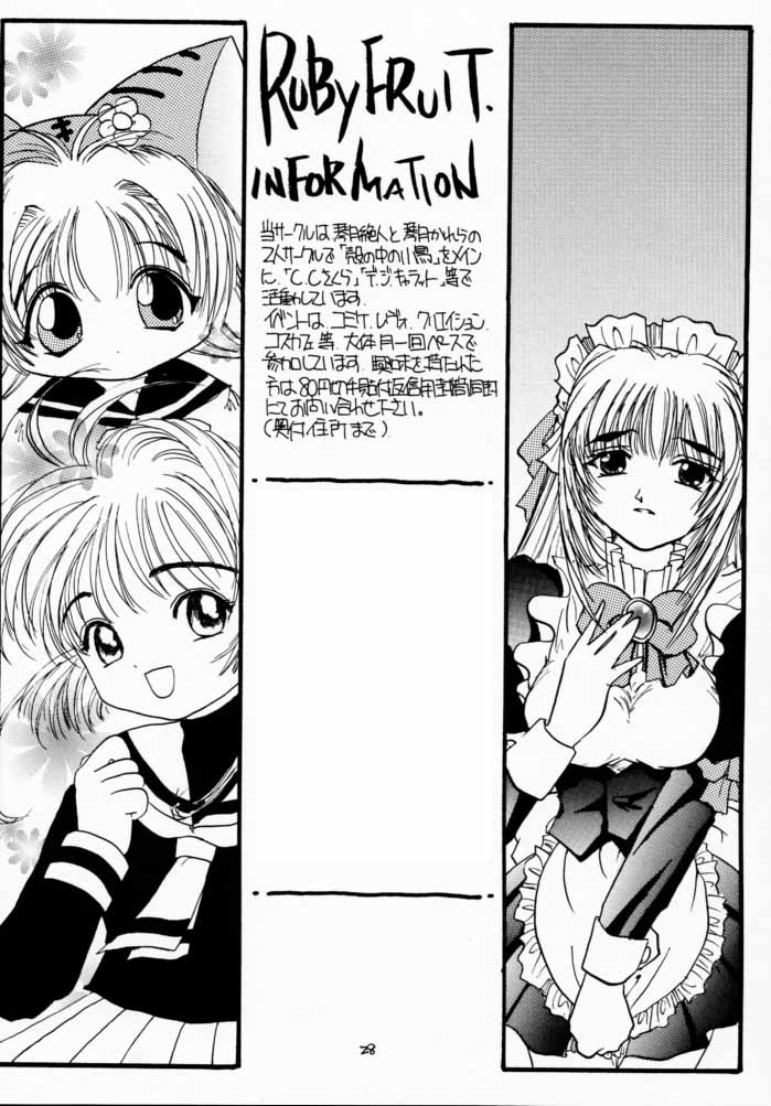 [RUBY FRUIT (Kotozuki Z)] Onii-chan to Issho. (Cardcaptor Sakura) page 27 full