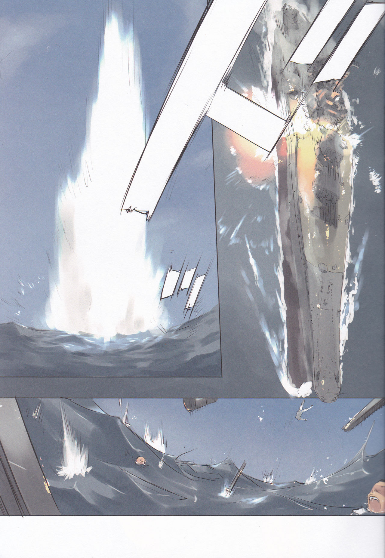 (C94) [Tear Drop (tsuina)] Lingga Hakuchi Senji Nisshi - Daiichigoukan Shunkou ni Kan suru Houkoku (Kantai Collection -KanColle-)[Chinese] [神原祖母汉化组] page 5 full