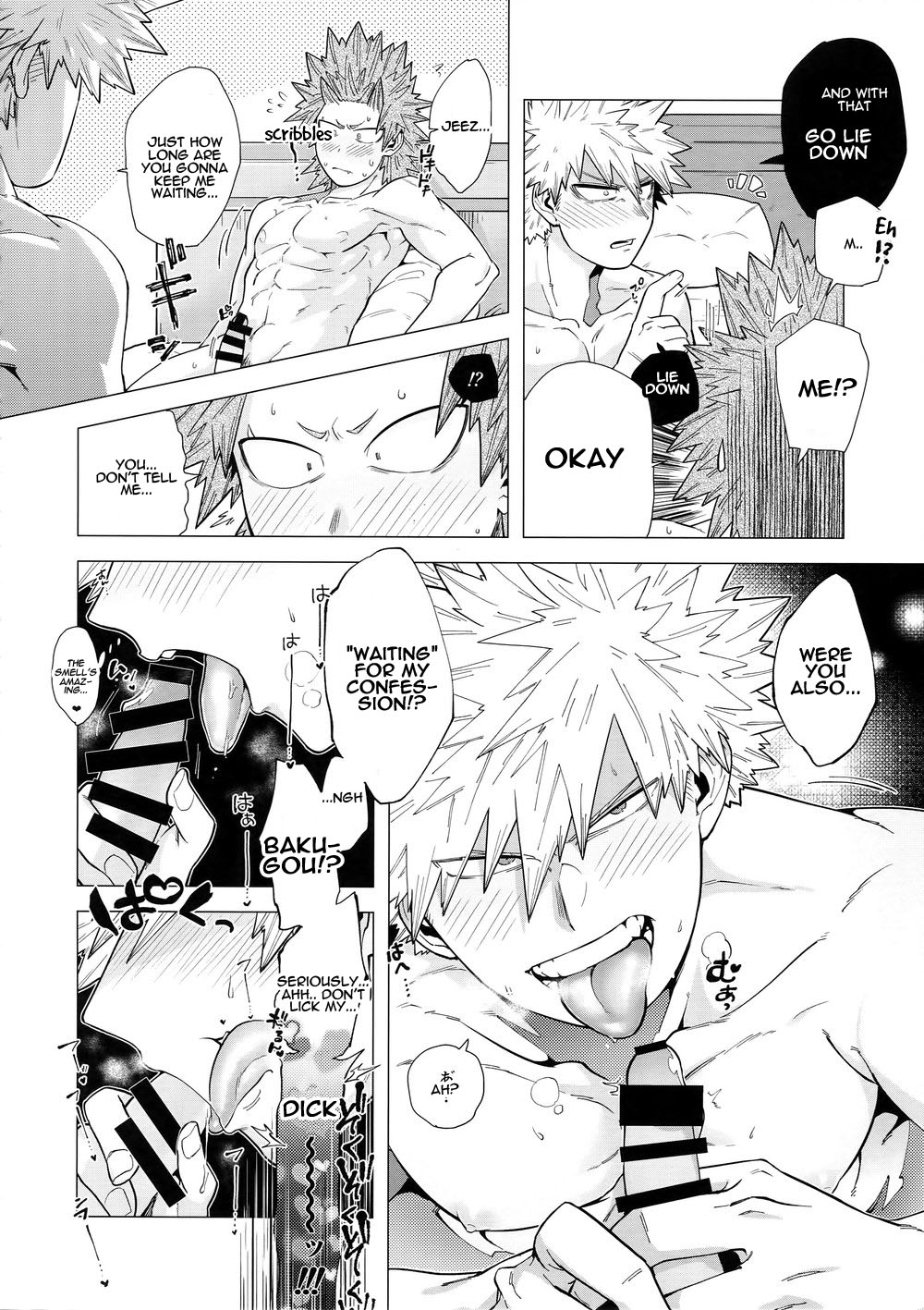 (Douyara Deban no Youda! 17) [Denden Daiko (Yazaki)] Iwarenakute mo Wakan da yo! (Boku no Hero Academia) [English] [gachimayan] page 23 full