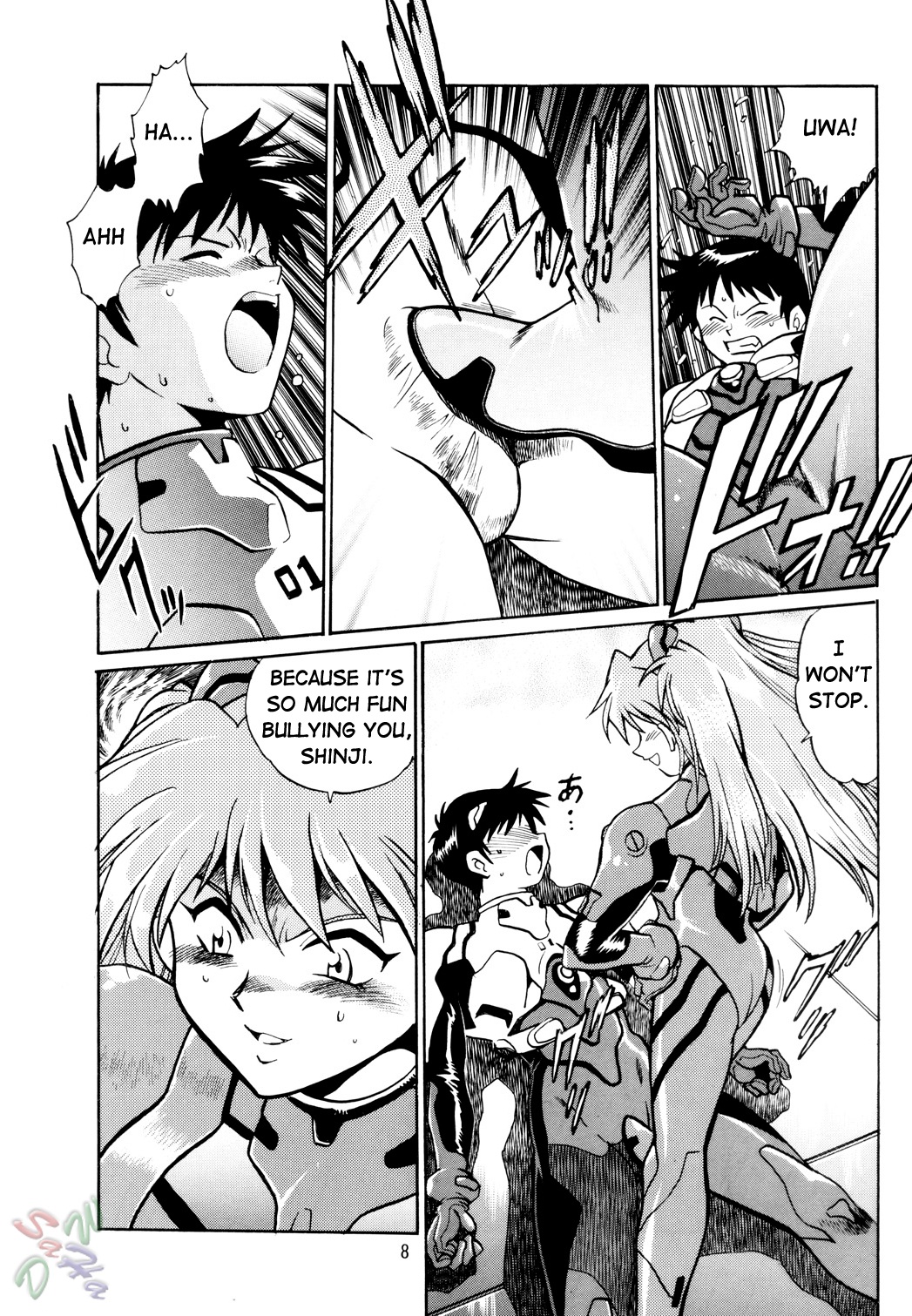 (CR34) [Studio Katsudon (Manabe Jouji)] Plug Suit Fetish (Neon Genesis Evangelion) [English] {D-W} page 8 full