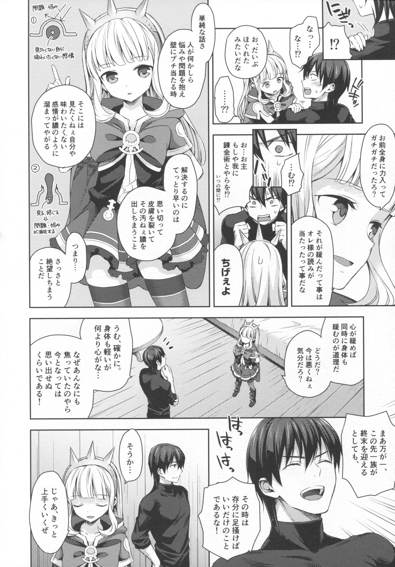 (C92) [Aa Aishiteru (Taishow Tanaka)] Renkinjutsushi ni Oukan o 3 (Granblue Fantasy) page 21 full