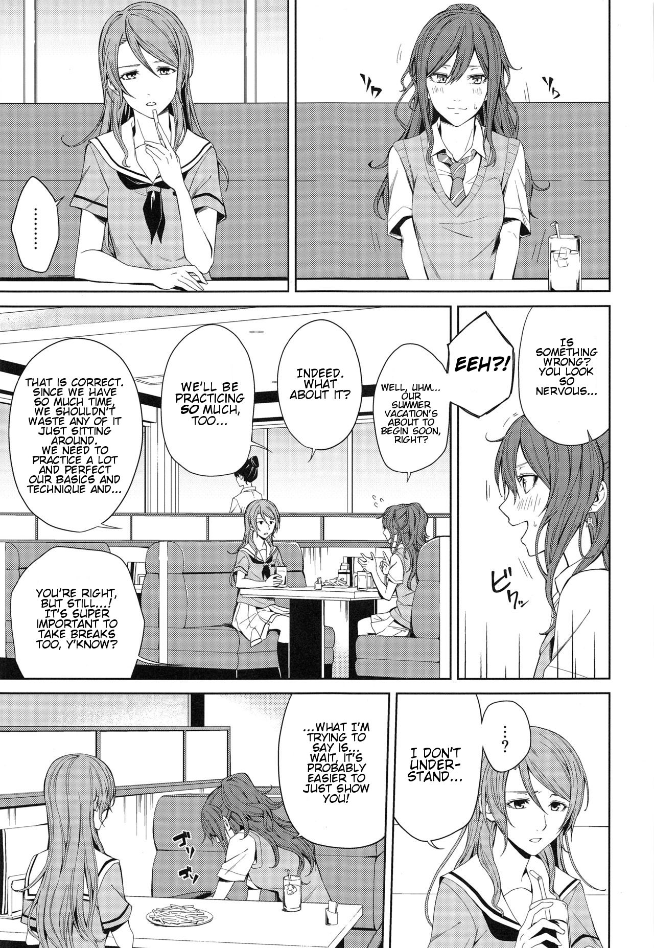 (BanDrea! Star Festival 6) [Tatakai no Kiseki (Senyuu)] Onsen Ryokou | Hot Spring Trip (BanG Dream!) [English] [v2] page 5 full