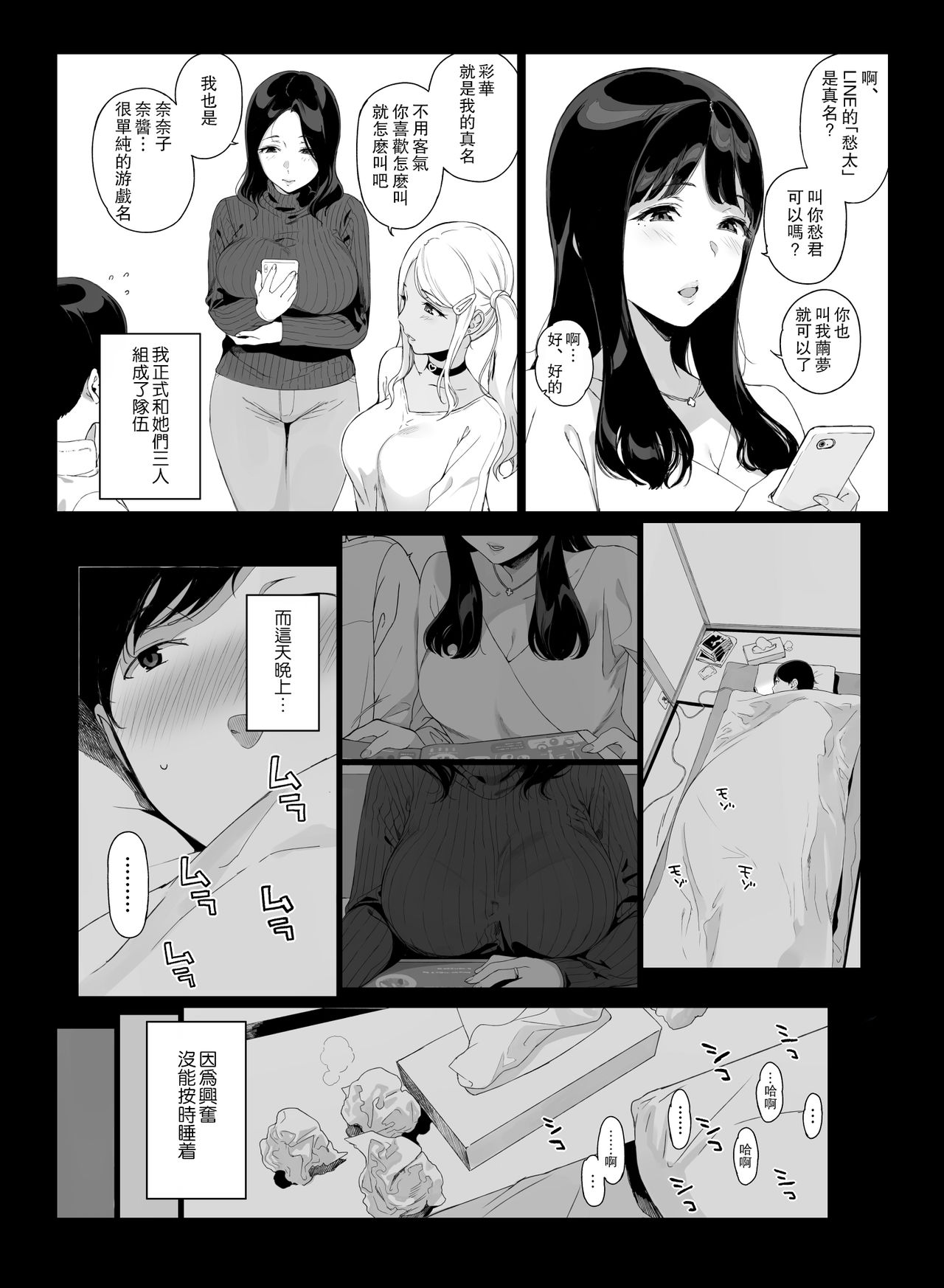 [NANIMOSHINAI (Sasamori Tomoe)] Gaming Harem [Chinese] [瓜皮汉化] page 12 full