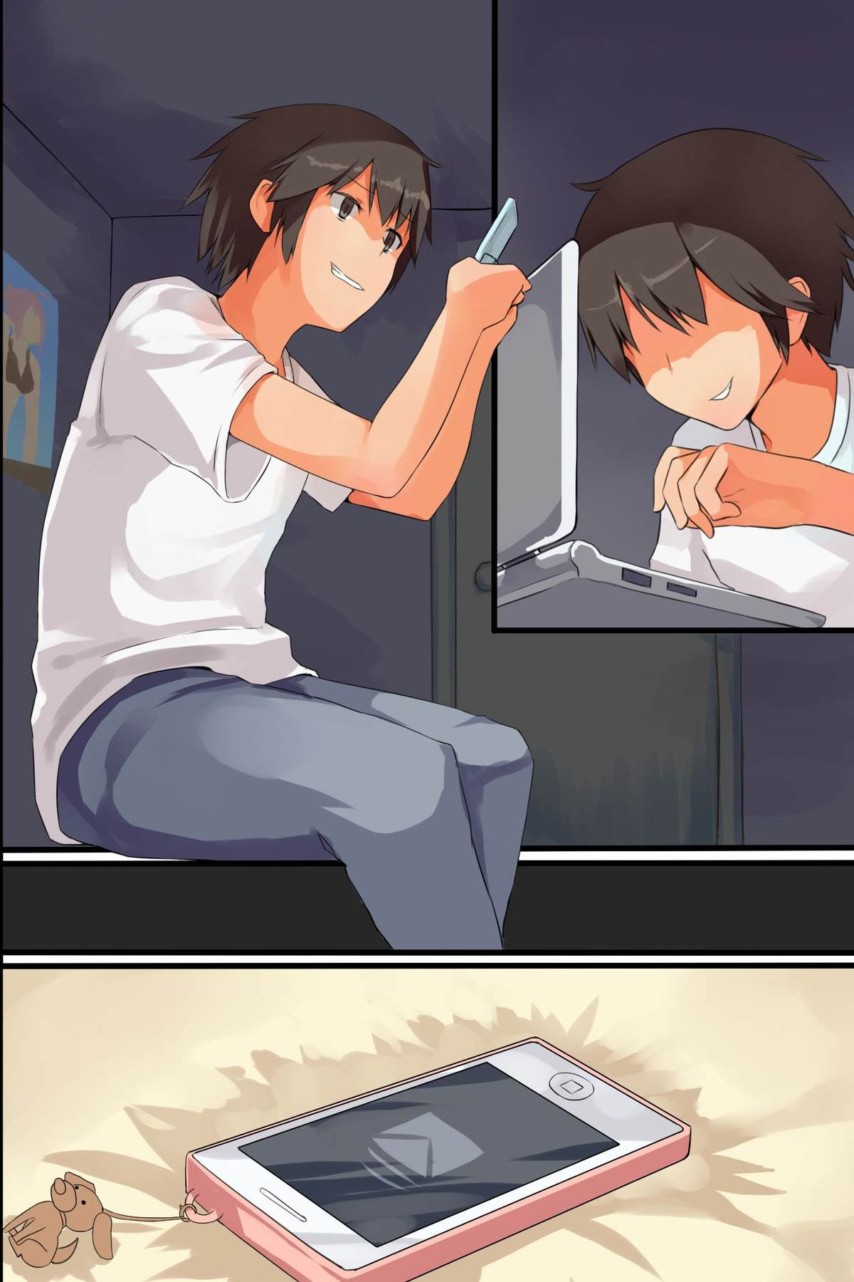 [MC] Jushin Shitara Zettai ni sono Meirei ni Fukujuu Shite Shimau Dorei-ka Mail page 53 full