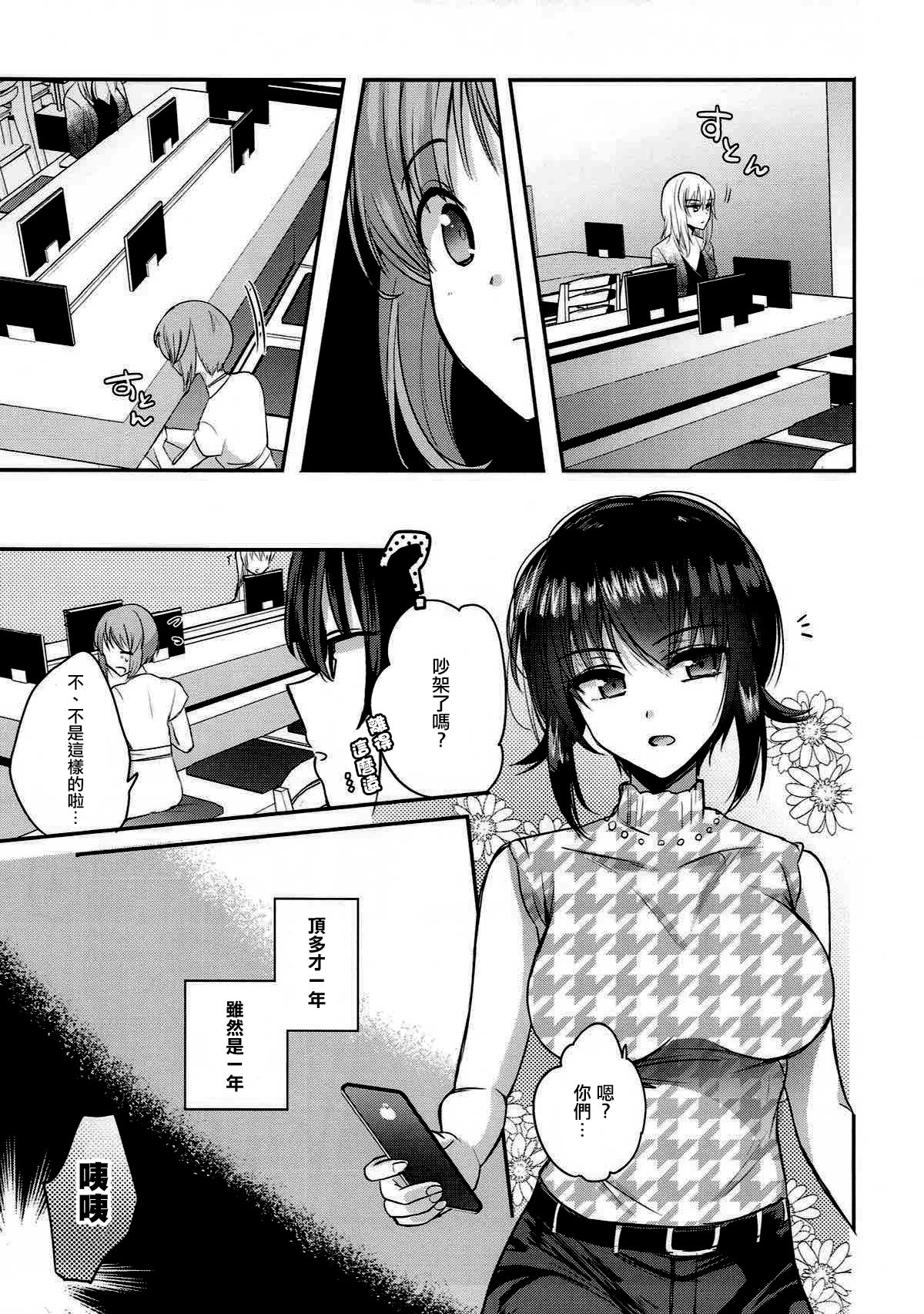 (C92) [Tetsukazuno Ao. (Emilio)] Sake wa Nondemo (Girls und Panzer) [Chinese] [沒有漢化] page 8 full