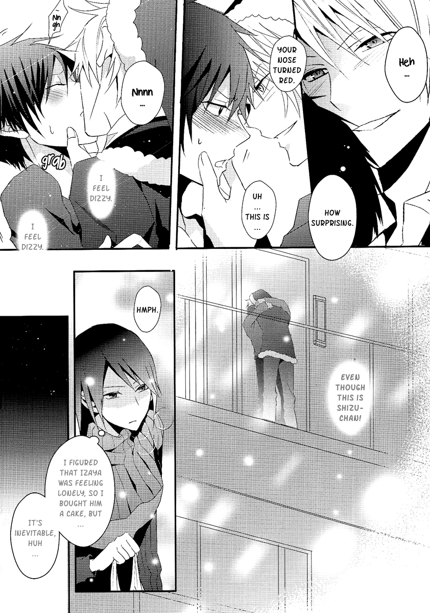 (C81) [UNAP! (Maine)] Bartender-Clad Santa Claus (Durarara!!) [English] [Yaoi-Sei] page 19 full