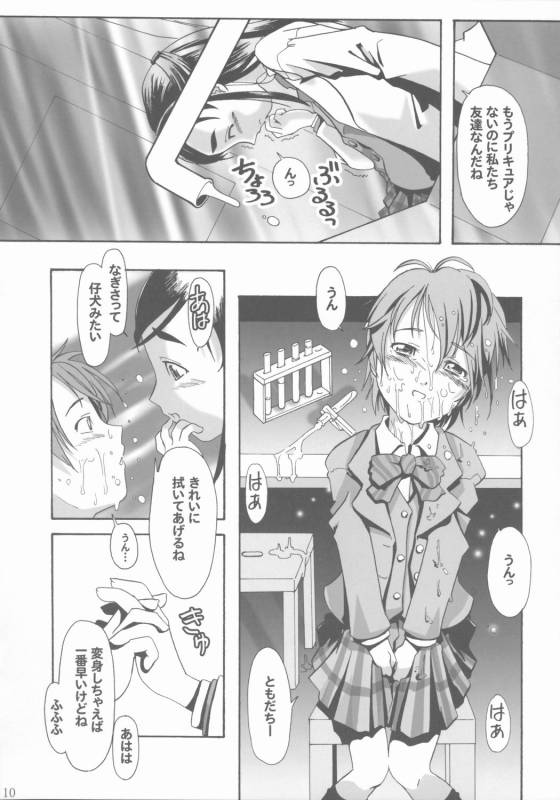 (SC27) [Gallery Walhalla (Kanoe)] chinpo hayasu no akita yo (Futari wa Precure) page 8 full