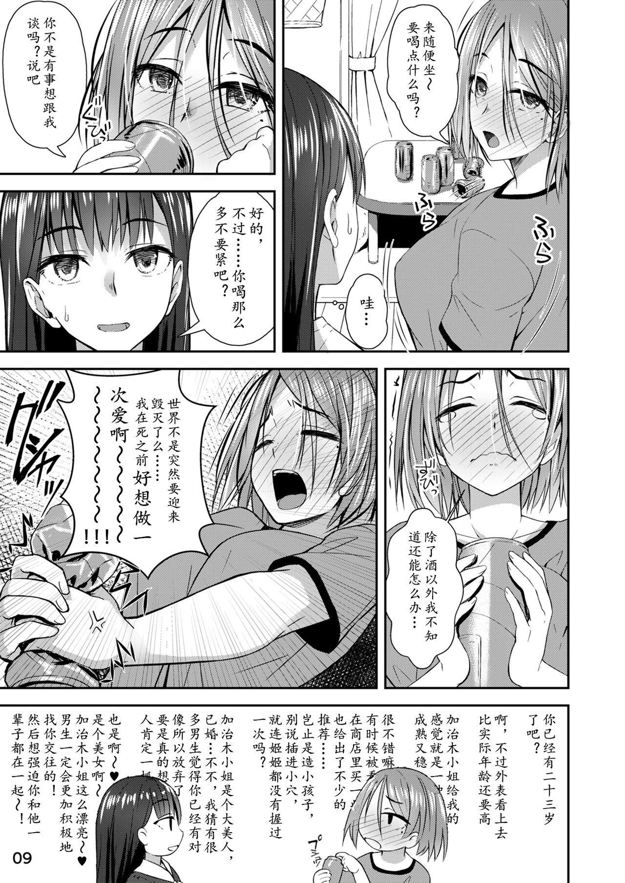 [Silicon Jichou (Condessa)] Shuumatsu Fudeoroshi Girl [Chinese] [黄记汉化组][Digital] page 9 full