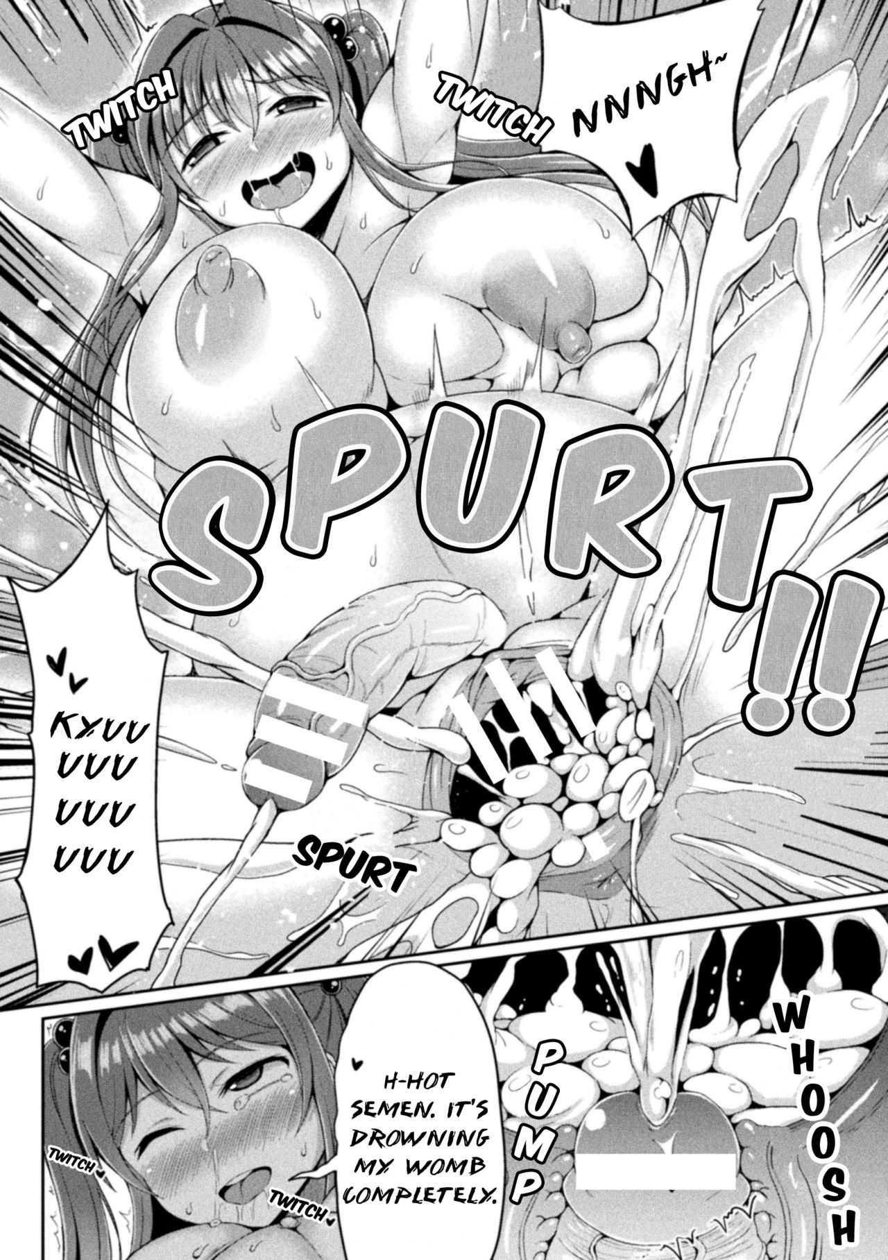 [Teterun] Kawaii Ano Ko wa Futanari-kei Nikushoku Joshi Ch. 2 [English] {Hennojin} [Digital] page 28 full