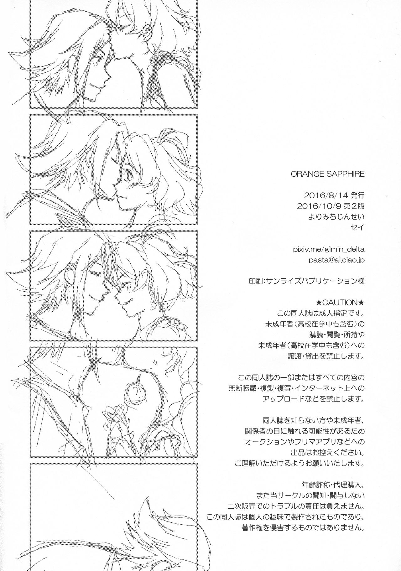 (C90) [Yorimichi Jinsei (Tanaka Sei)] ORANGE SAPPHIRE (Macross Delta) page 25 full
