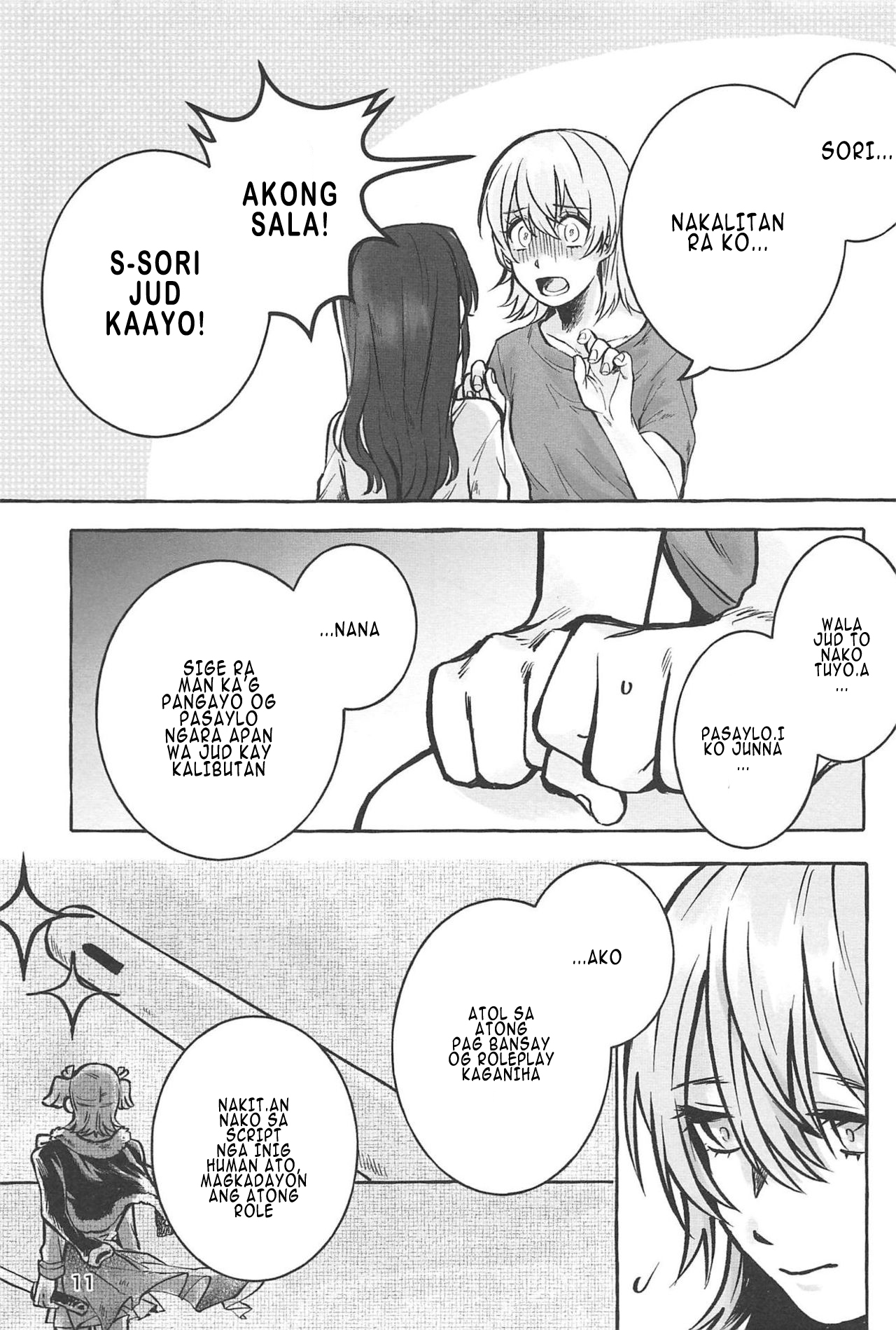 (Girls Love Festival 25) [chabochaboseinikuten (chabo)] manimani | masulundon (Shoujo Kageki Revue Starlight) [Binisaya] page 10 full