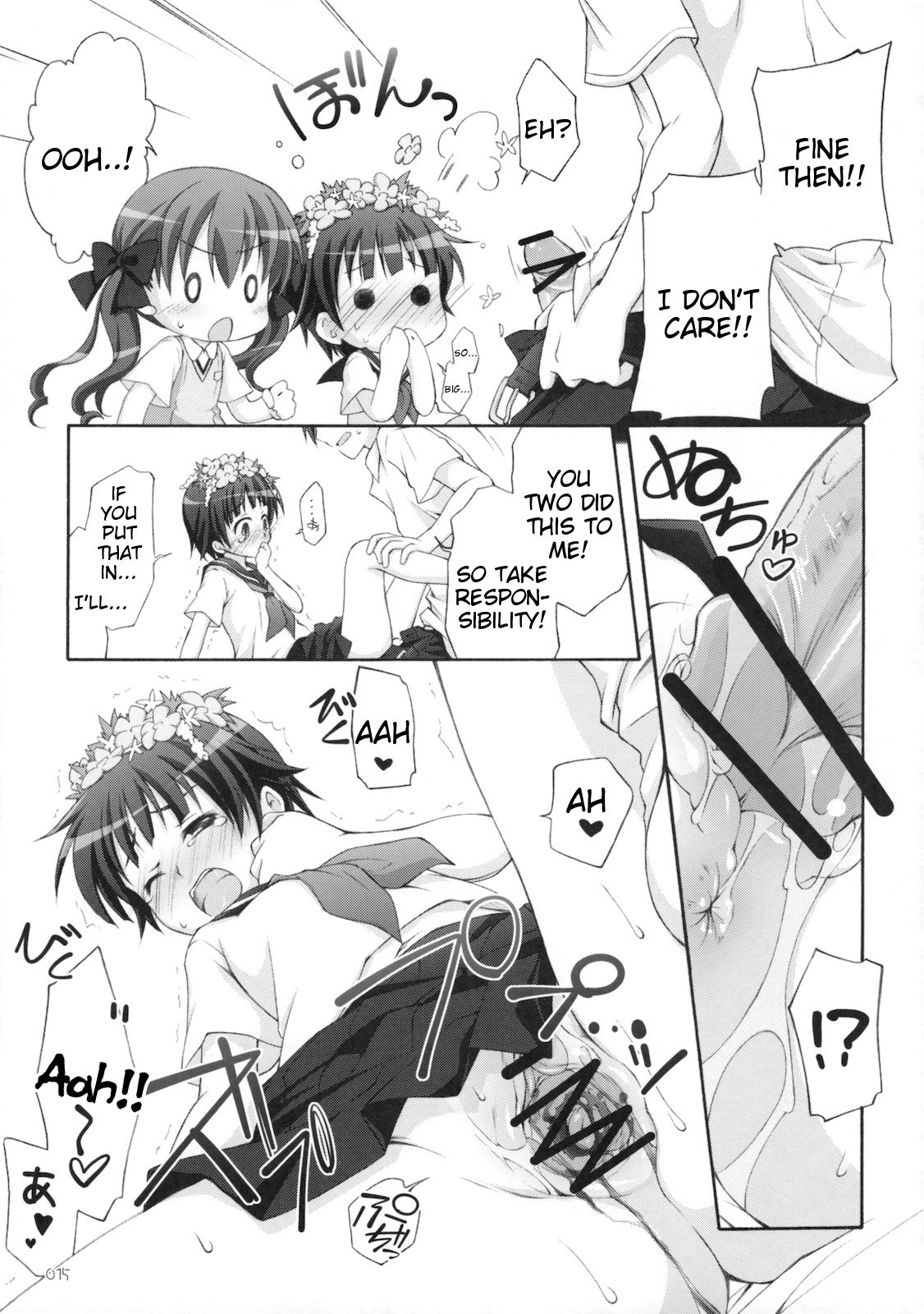 [Titokara 2nd Branch (Manami Tatsuya)] Level.xxx!? (Toaru Kagaku no Railgun) [English] [Tigoris Translates] page 14 full