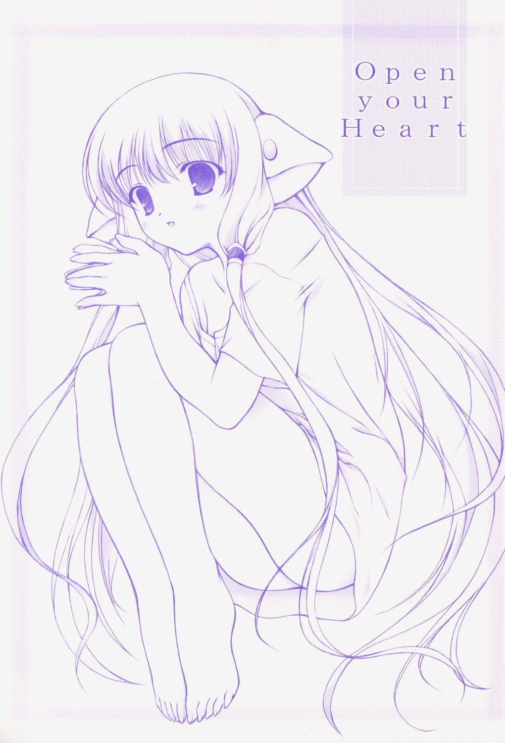 (CR28) [ZiP (Moekibara Fumitake)] Open your Heart (Chobits) page 1 full