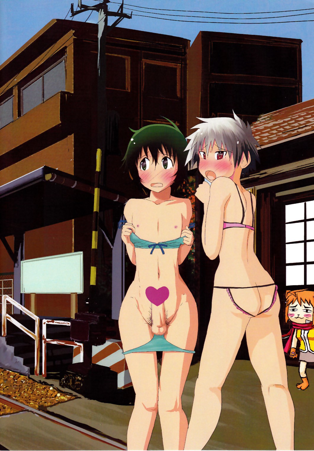 [AOISAKANA 2 (Bancha)] Eki de Karekare page 2 full