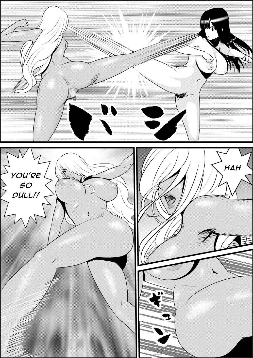 [Yamakumo] Zenra de Battle Manga | Naked Battle Manga [English] [q91] page 9 full