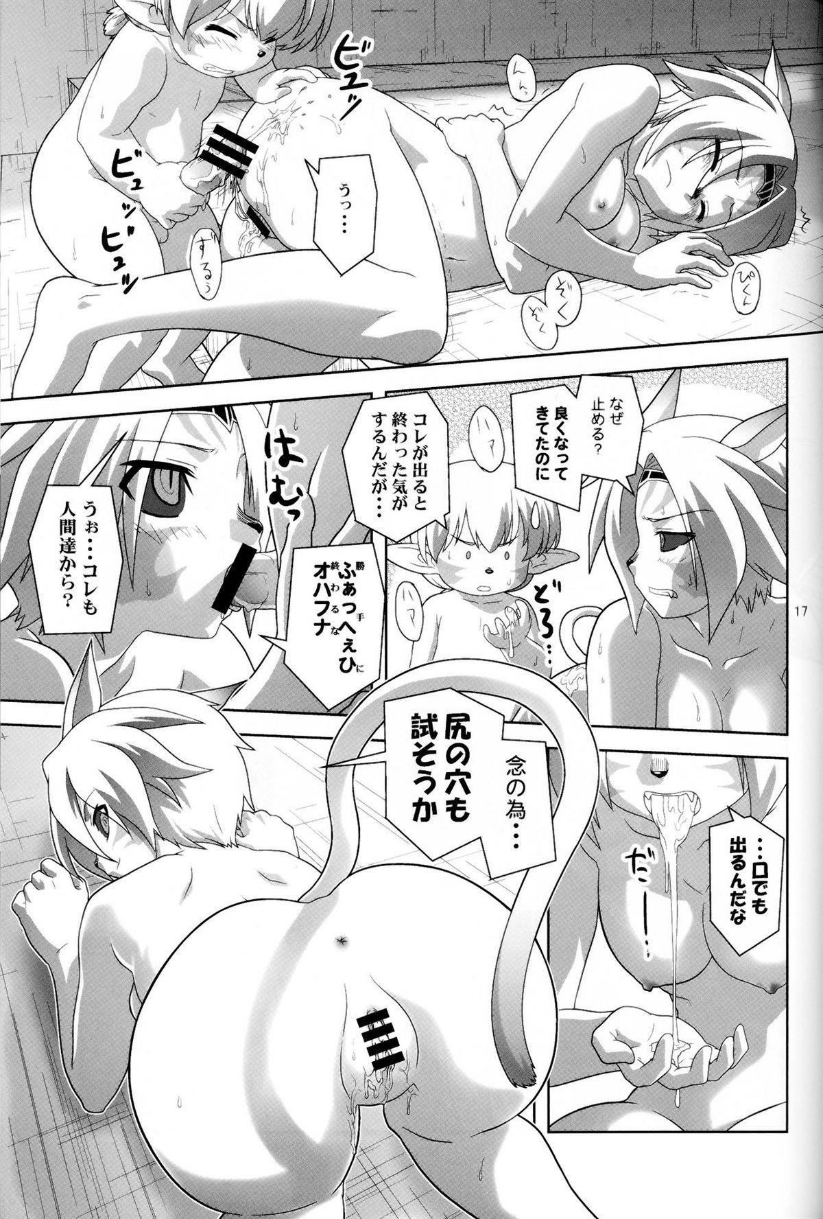 (C77) [Circle Credit (Akikan)] Irojiro Mithran Tarutaru (Final Fantasy XI) page 16 full