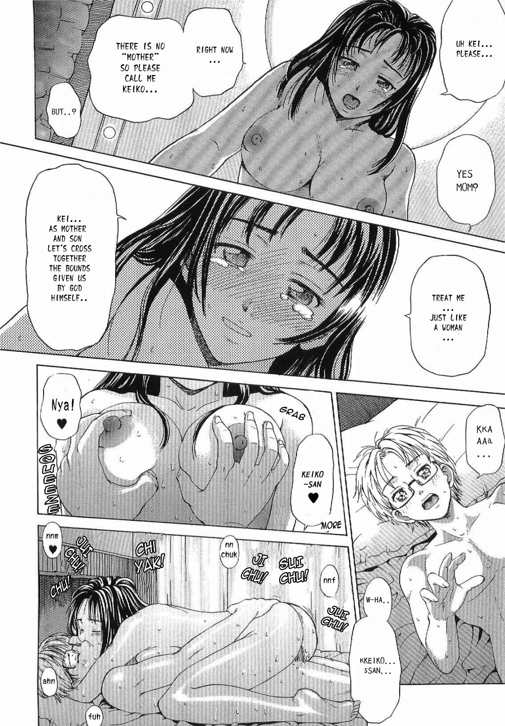 [Shiraishi Nagisa] Kinjirareta Futari | Forbidden Relationship (Boshi Chijou Kitan 2) [English] [Koichan] page 14 full