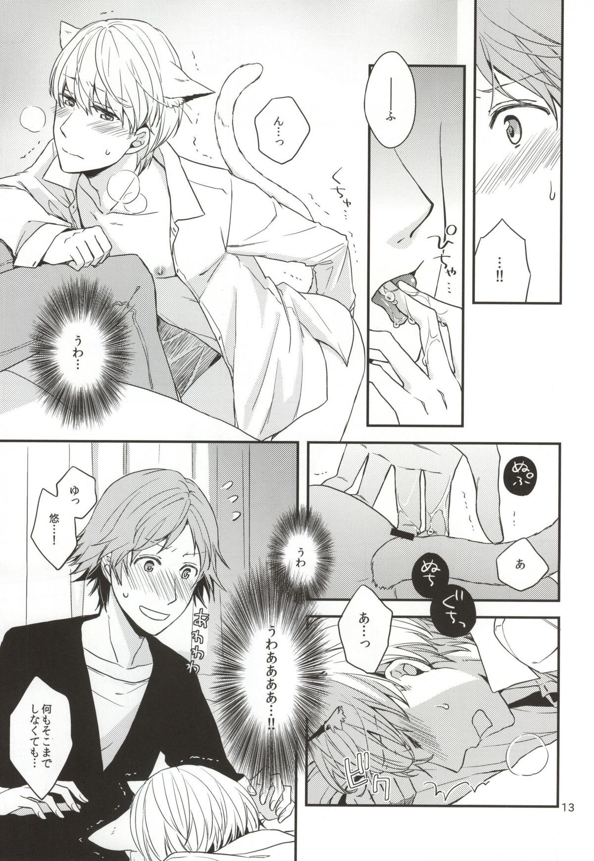 (C83) [Swallow Sky (Rihara)] CRAZY CAT LOVER (Persona 4) page 12 full