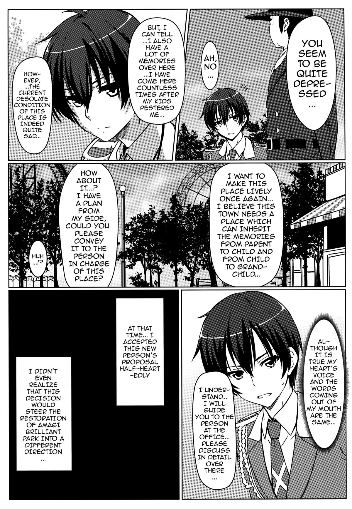 (C87) [Kaminari-Neko (Eitarou)] Isuzu no Nangi na Oshigoto | Isuzu's Difficult Job (Amagi Brilliant Park) [English] [doujin-moe.us] page 4 full