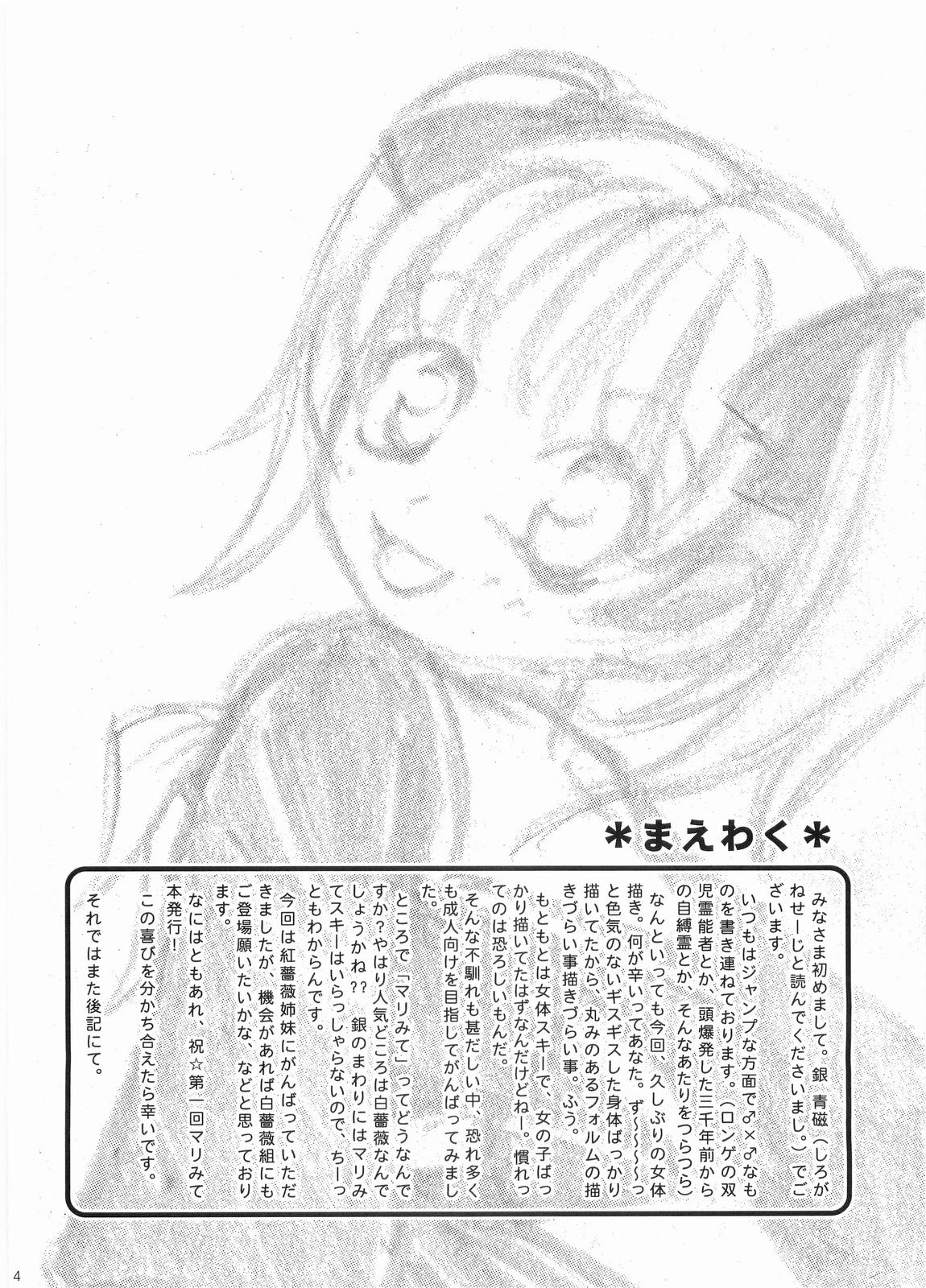 (C66) [Ginbou (Shirogane Seiji)] Ibara no Sono Nezame no Hime (Maria-sama ga Miteru) page 3 full