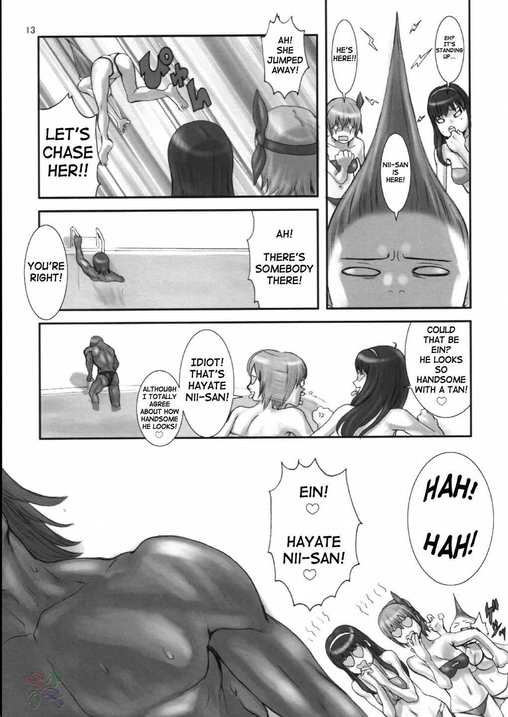 (CR33) [Manga Super (Nekoi Mie)] Summer Nude X (Dead or Alive Xtreme Beach Volleyball) [English] [SaHa] page 13 full