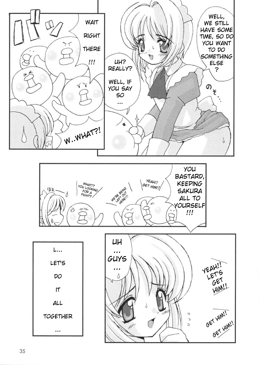 (C58) [Chokudoukan (Hormone Koijirou, Marcy Dog)] Please Teach Me 3 (Cardcaptor Sakura) [English] page 35 full