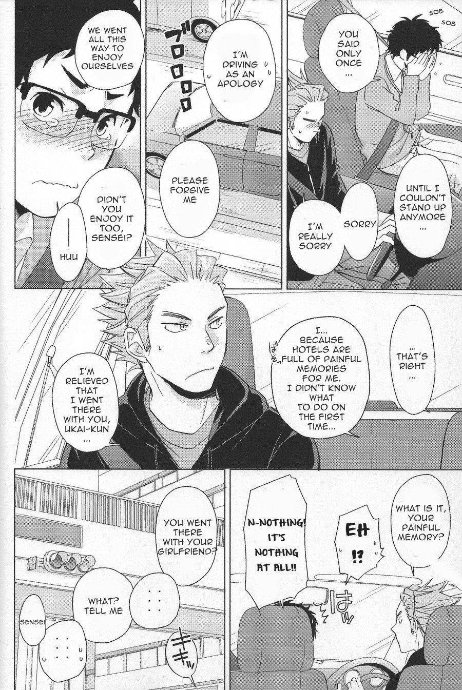 (SUPER22) [Chikadoh (Halco)] Weekend Rendezvous (Haikyuu!!) [English] [Yaoi-Sei] page 23 full