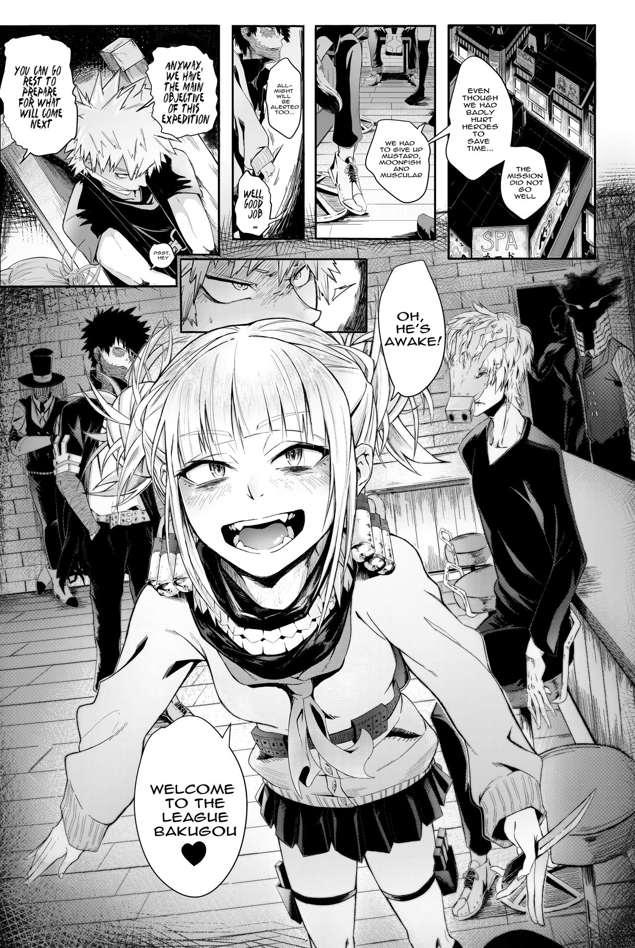 [Kid] Let's try not to kill each other, okay..? (My Hero Academia) page 4 full