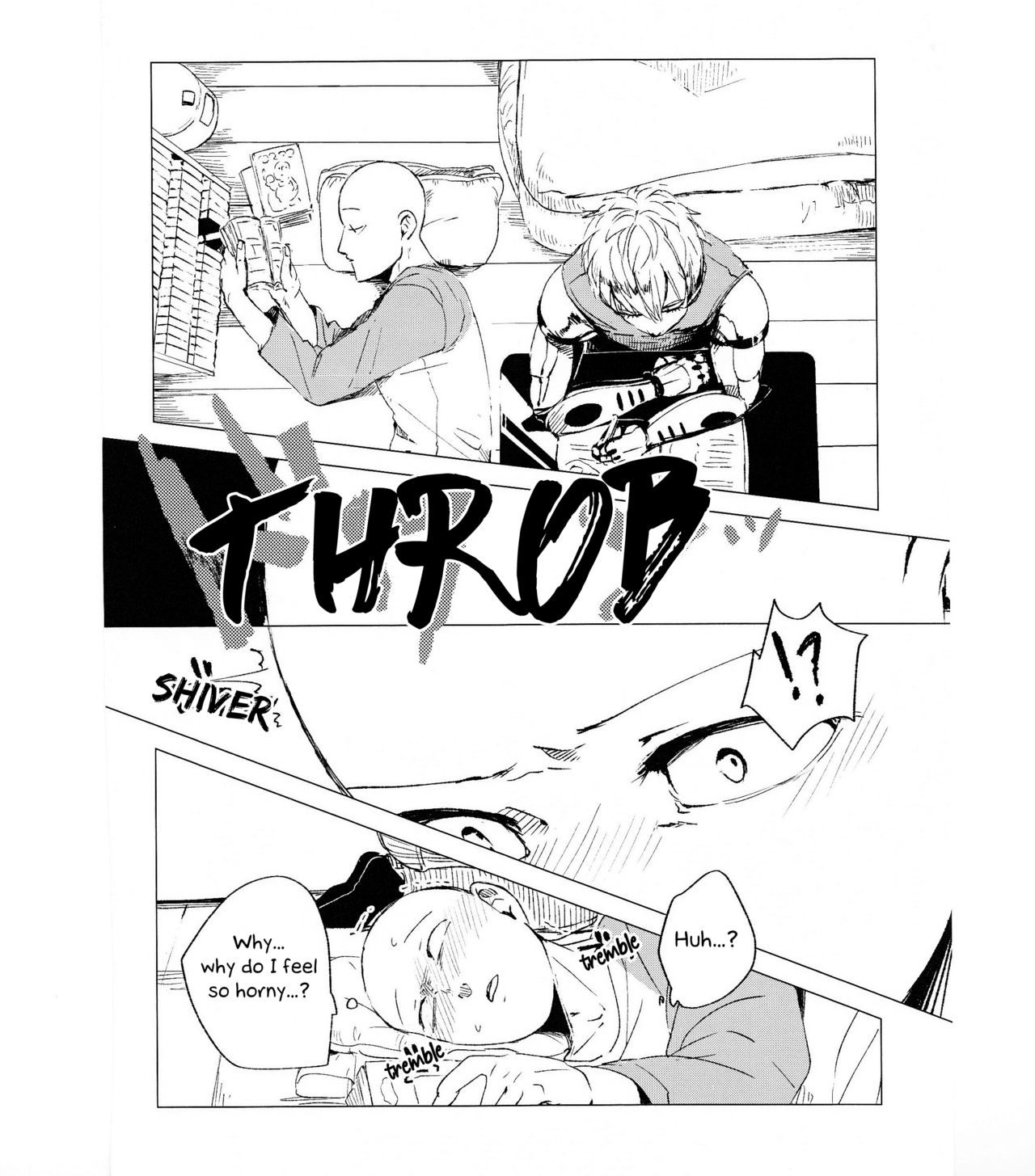 (ONE→HUNDRED 12) [Hishigata no Konchu (polon)] Delicious Yagi milk (One Punch Man) [English] [Otokonoko Scans] page 9 full