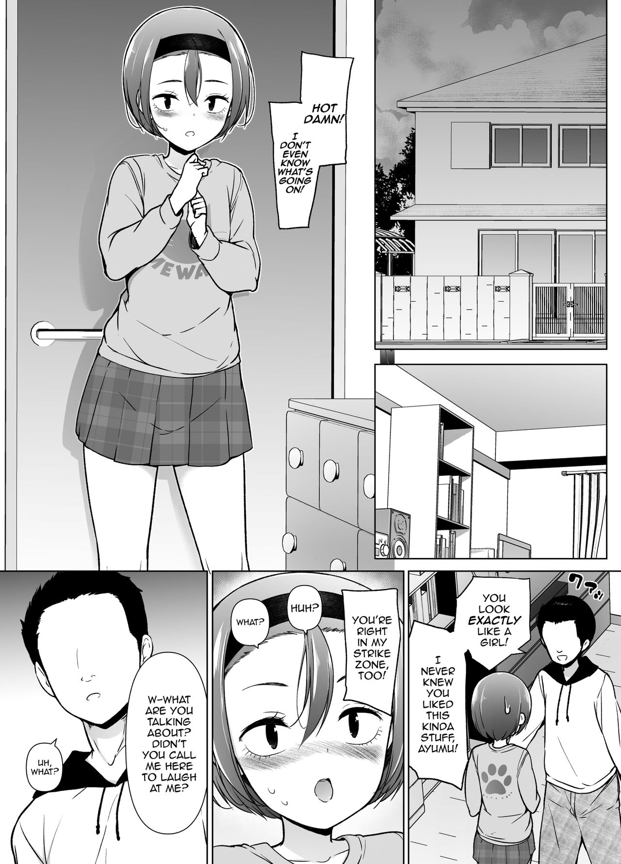 [Yuruyakatou] Keikaishi Takame no Josou-kko ga Doukyuusei ni Iiyora Rete Etchinakoto Shi Chau Ohanashi [English] [mysterymeat3] page 12 full