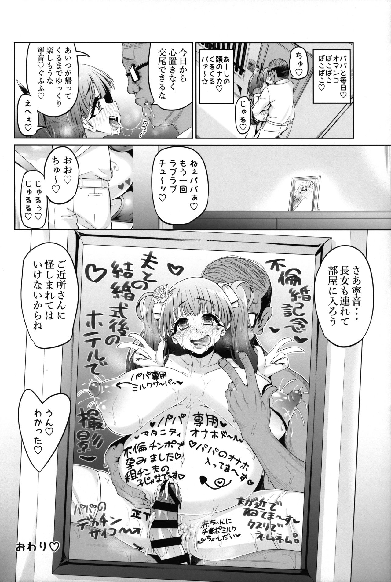 (C95) [Nekottorando (Tanizakura Shidare)] Fujinoki Nene no Onii ni Ienai Koto (Hajimete no Gal) page 48 full