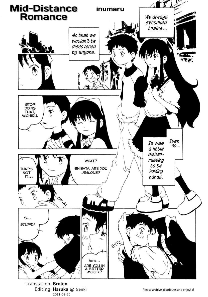 [Inumaru] Mid-Distance Romance (Shounen Ai no Bigaku - The Josou Shounen) [English] [Brolen] page 1 full