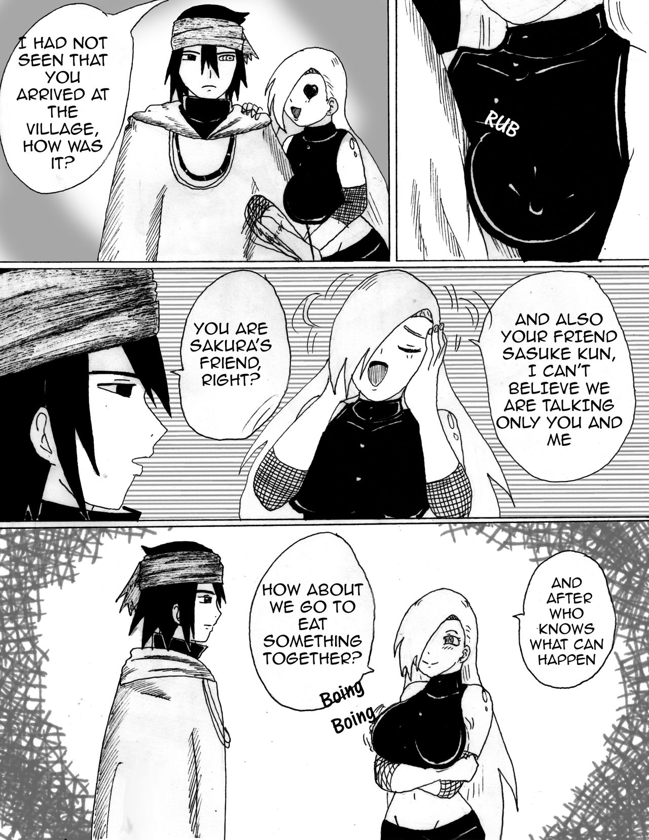 [Tenshi] An Unexpected Visitor (Boruto) page 6 full