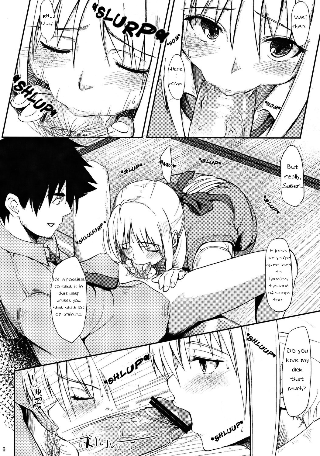 (C82) [Seniman Kartun (Kosuke Haruhito)] Joshikou Saber (Fate/Zero) [English] page 5 full