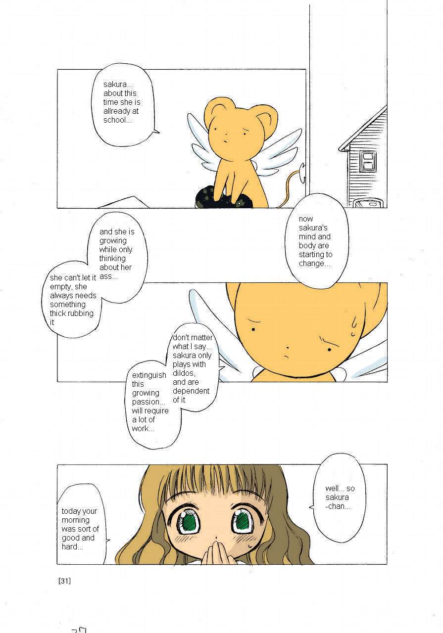 (C66) [BBB-Extra (Chuushin Kuranosuke)] Sakura-chan ga Taihen na Koto ni Nacchau Hon. (Sakura-chan's Amazing Adventure Book 1) (Cardcaptor Sakura) [English] [Anon D] [Colorized] page 31 full