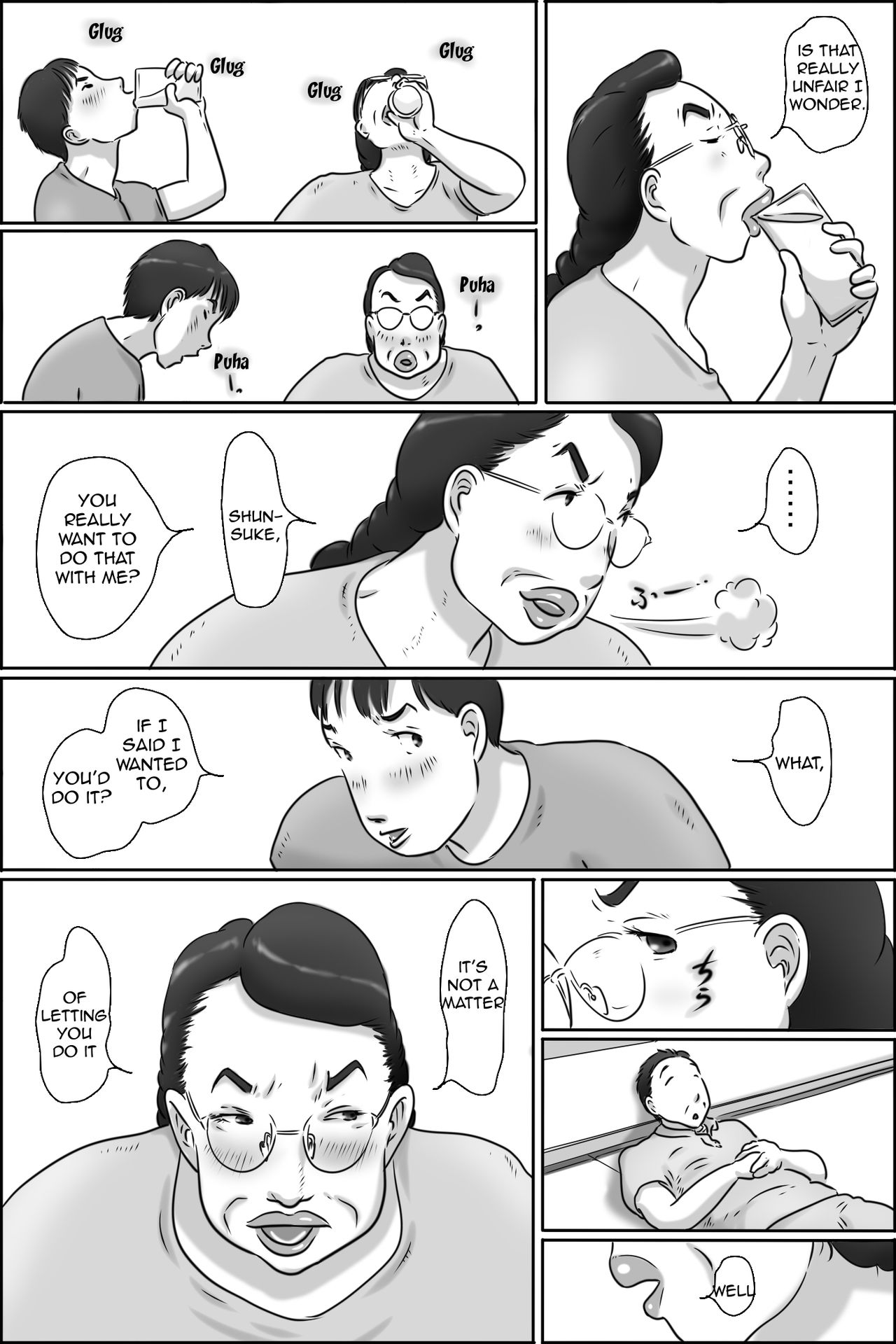 [Zenmai Kourogi] Shimura no Oba-chan | Aunt Shimura [English][Amoskandy] page 13 full