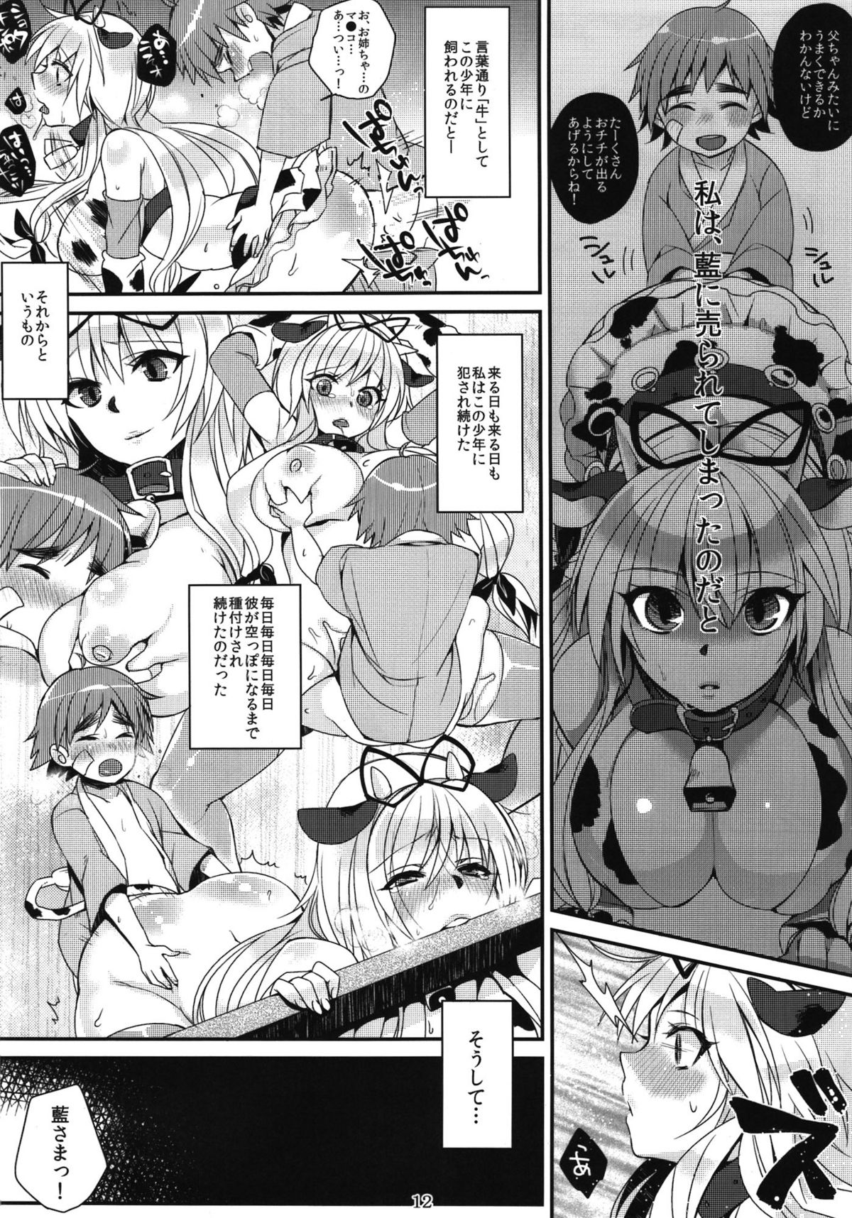 (Reitaisai 9) [Dodo Fuguri (Shindou)] Karei Naru Nichijou (Touhou Project) page 12 full
