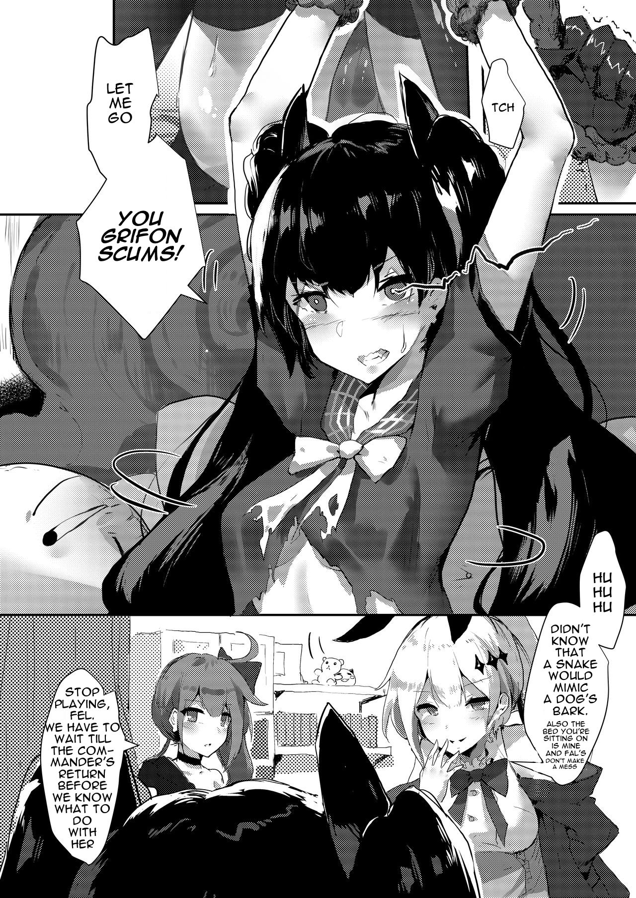 (PF27) [Tsuki Miya Tsutomu(Noblegene)] 鐵血人型擴編中 SF Dummy Linking (Girls' Frontline) [English] (Darrick966 Translations) page 4 full